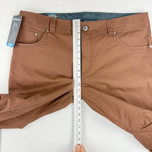 KUHL Rydr Pants Size 40x32 Lite Klassik Mens Brick Red 5320, NWT